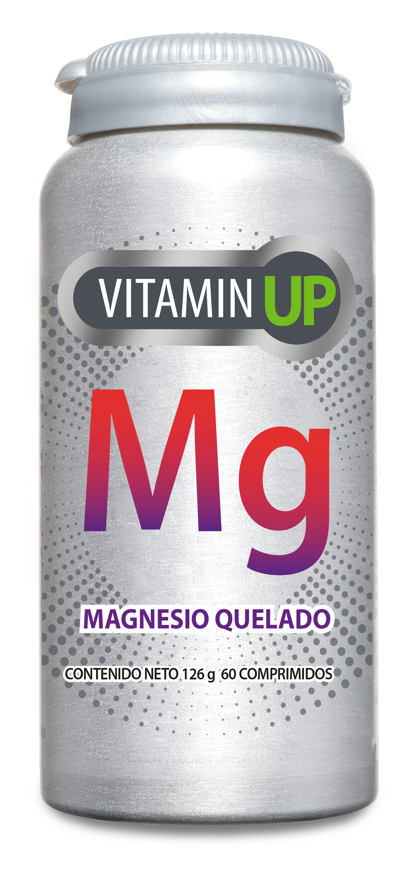 Vitamin UP Magnesio Citrato Quelado - 60 cápsulas